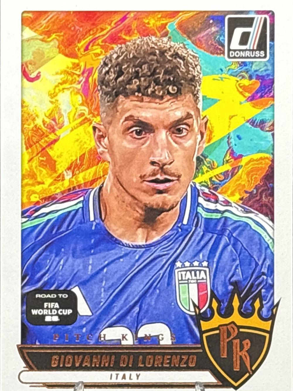 Panini Donruss Pitch Kings Giovanni Di Lorenzo Soccer Trading Card